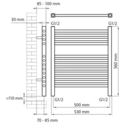 Haceka Designradiator Sahara Wit 293 Watt 56x53 Cm -Warmte And Ventilatie Winkel 123 798