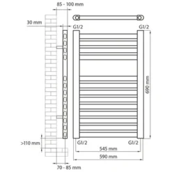 Haceka Designradiator Sinai Grijs / Zilver 367 Watt 69x59 Cm 5 Haceka Designradiator Sinai Grijs / Zilver 367 Watt 69x59 Cm -Warmte And Ventilatie Winkel 123 846