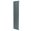 Haceka Designradiator Negev Petrol 858 Watt 184x41 Cm