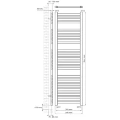 Haceka Designradiator Sinai Satijn Grijs 835 Watt 162x59 Cm 5 Haceka Designradiator Sinai Satijn Grijs 835 Watt 162x59 Cm -Warmte And Ventilatie Winkel 123 905