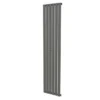 Haceka Designradiator Negev Grijs Structuur 858 Watt 184x41 Cm