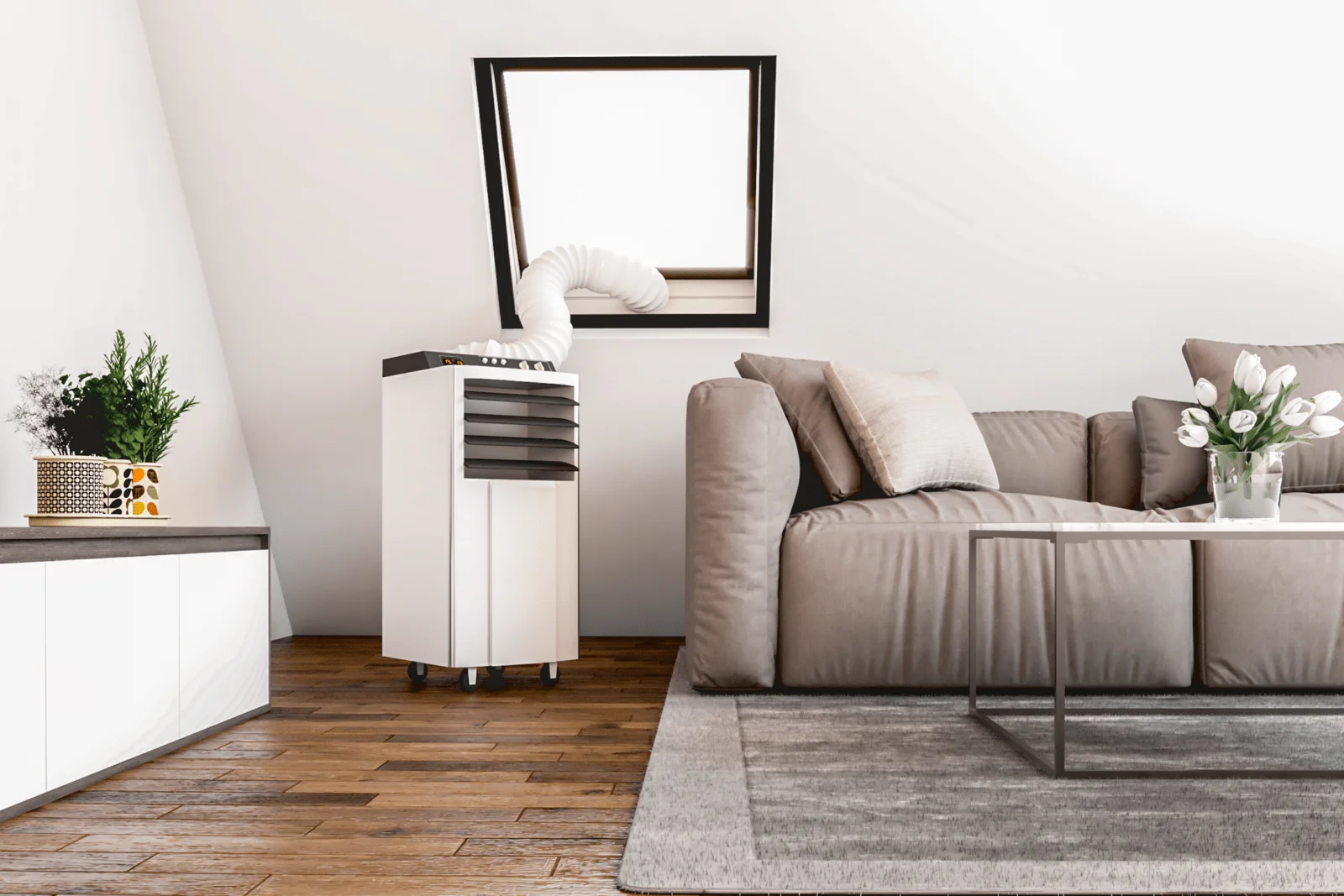 Voorkant -Warmte And Ventilatie Winkel Scene3ps